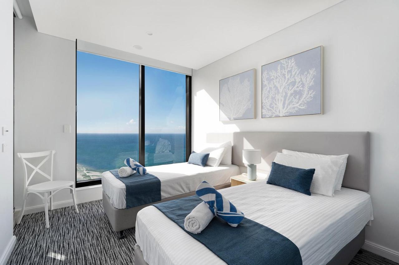 Sea View Beachfront Apartment In Surfers Gold Coast Exterior photo