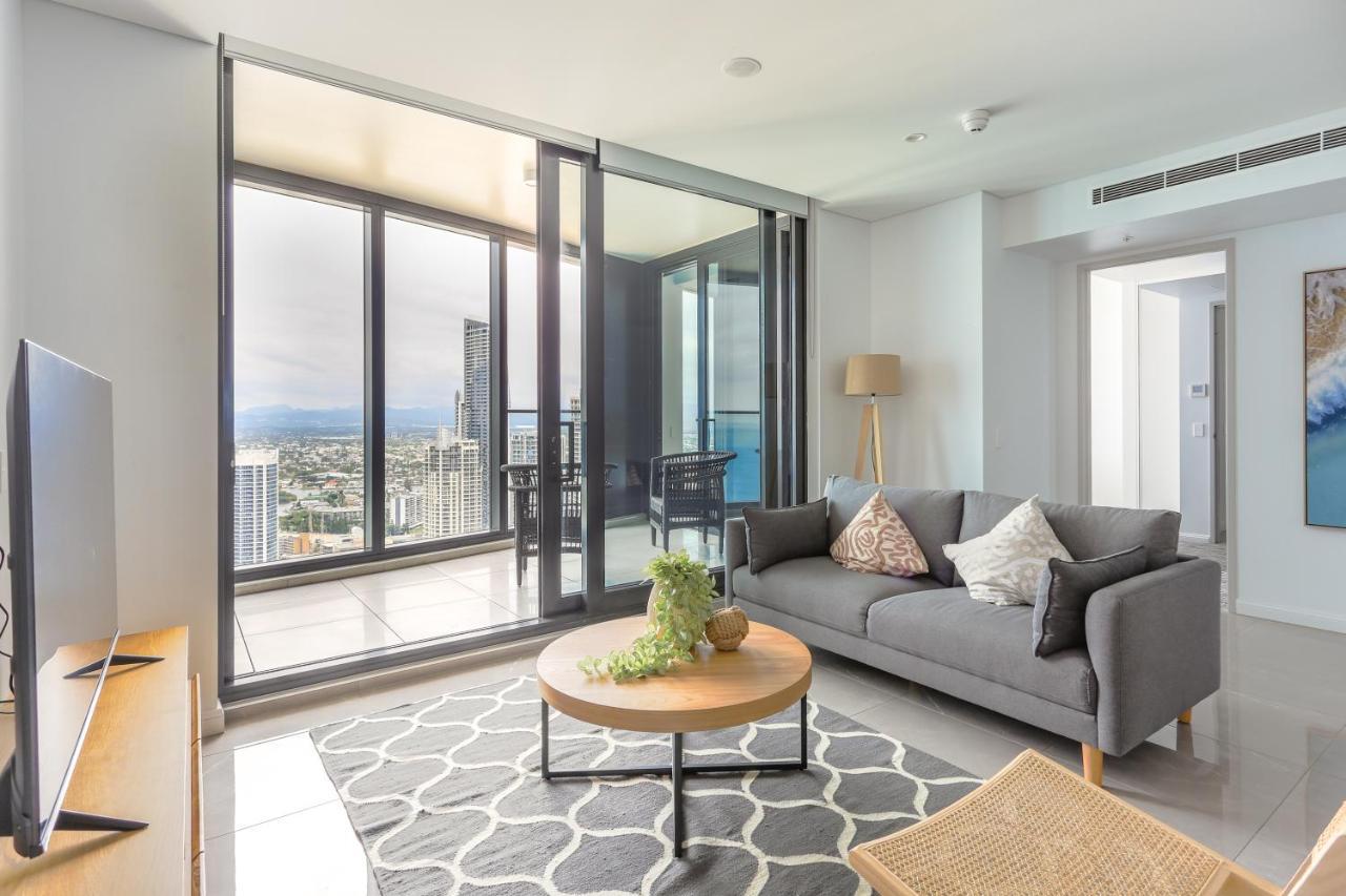 Sea View Beachfront Apartment In Surfers Gold Coast Exterior photo