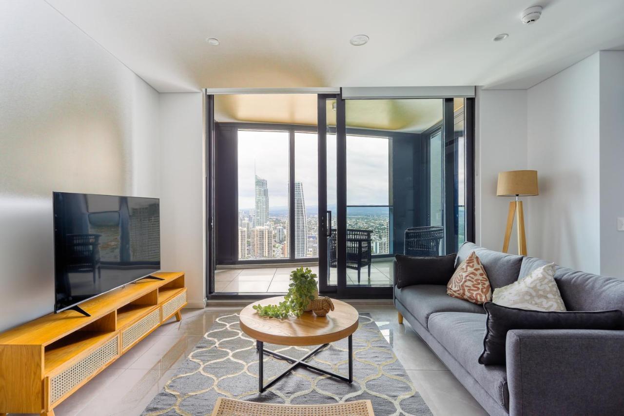 Sea View Beachfront Apartment In Surfers Gold Coast Exterior photo