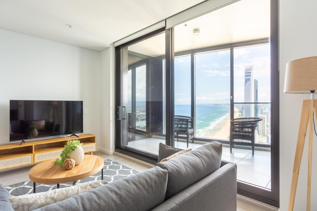 Sea View Beachfront Apartment In Surfers Gold Coast Exterior photo